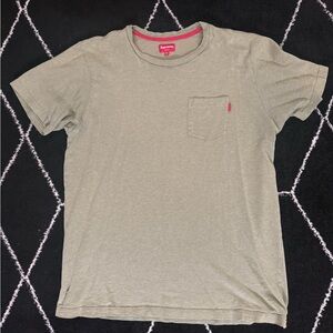 Supreme Sage Green Short Sleeve Tee